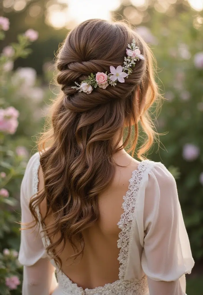 10 Jaw-Dropping Updo Hairstyles Perfect for Any Occasion (Number 8 Is a Game Changer!) - 10. Romantic Updo with Loose Curls: Soft and Sweet