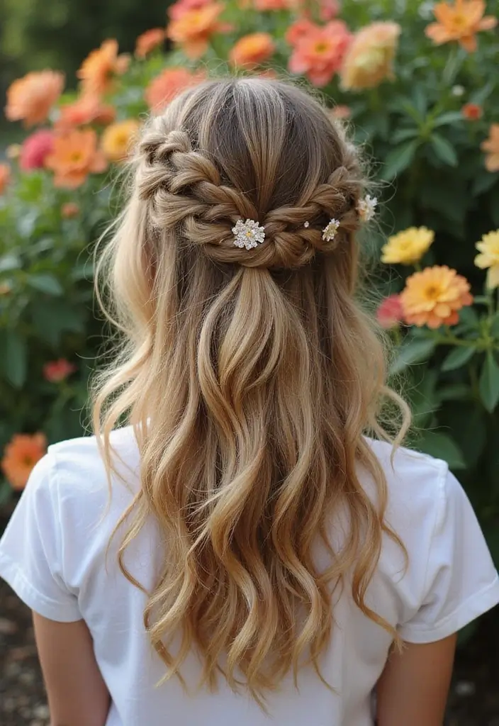 10 Jaw-Dropping Updo Hairstyles Perfect for Any Occasion (Number 8 Is a Game Changer!) - 6. Twisted Half-Updo: Flirty and Fun