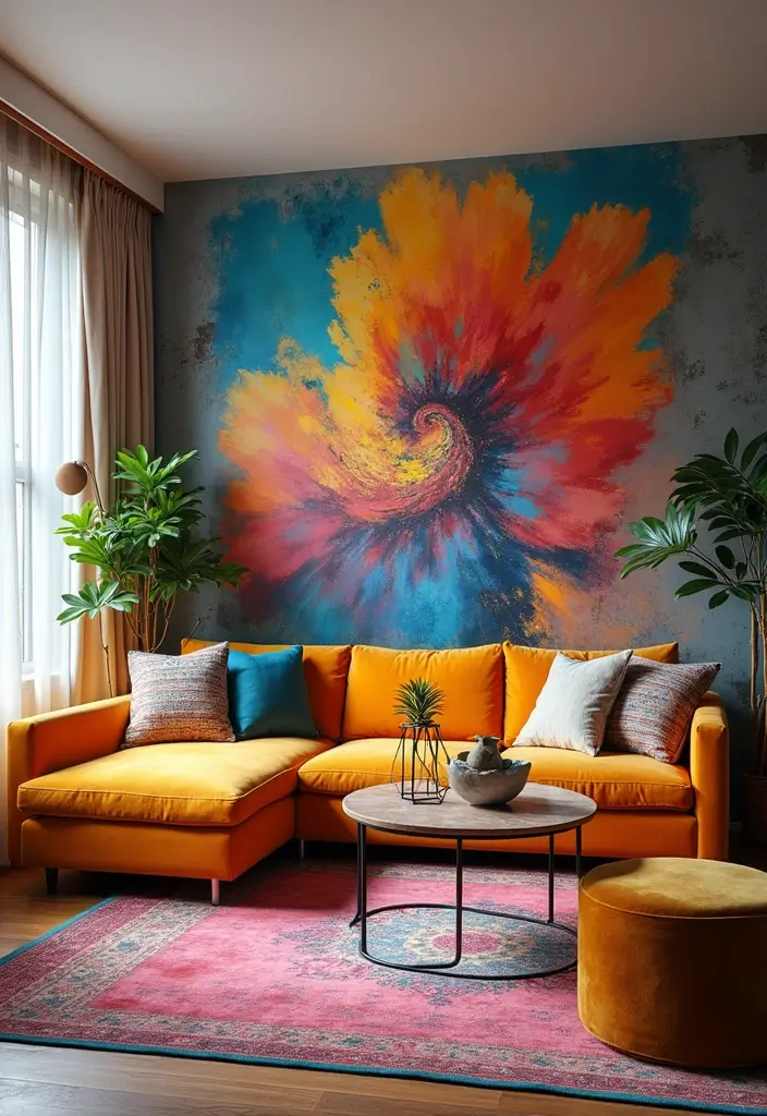 14 Luxury Wallpaper Trends That’ll Make Your Home Feel Like a Palace (You’ll Want #5!) - 13. Artistic Prints