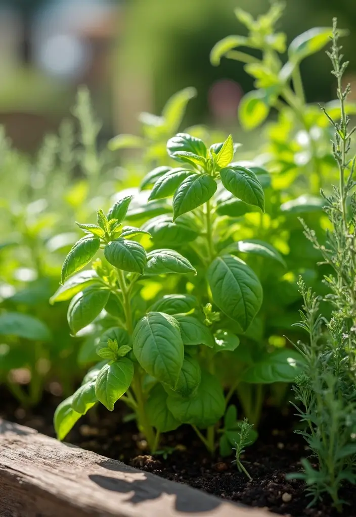 20 Fresh Herb Garden Ideas That Will Elevate Your Cooking (And Your Mood!) - 10. Culinary Herb Garden for Beginners