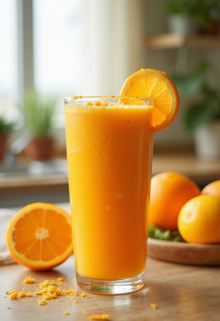 12 Breakfast Smoothie Recipes That Make Mornings a Breeze (You Must Try #8!) - 8. Orange Dream Smoothie