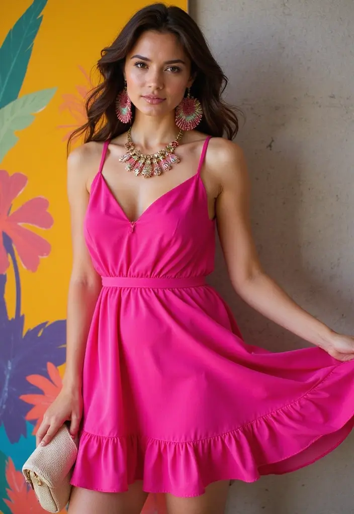 13 Gorgeous Plus Size Hoco Dresses That'll Make You Feel Like a Queen! - 3. Bold and Bright