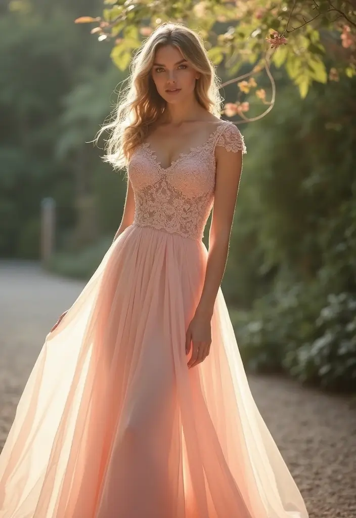 13 Gorgeous Plus Size Hoco Dresses That'll Make You Feel Like a Queen! - 4. Romantic Lace
