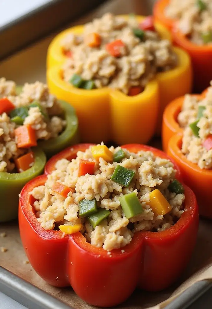 15 Healthy Dinner Ideas That Are Tasty and Guilt-Free (Try #8 Tonight!) - 4. Stuffed Bell Peppers