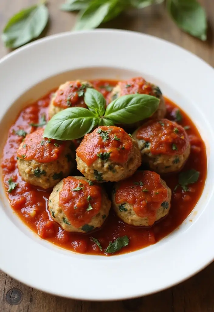 15 Healthy Dinner Ideas That Are Tasty and Guilt-Free (Try #8 Tonight!) - 6. Turkey and Spinach Meatballs