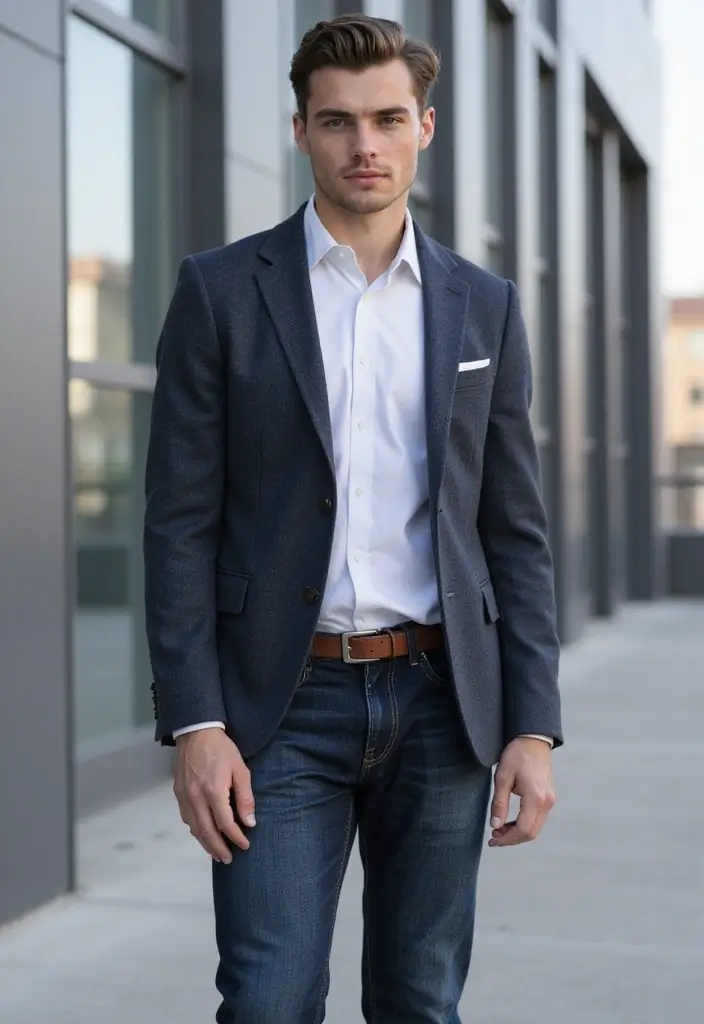 20 Casual Jeans for Seniors That Are Perfect for Any Day (You’ll Want #7!) - 14. Dark Wash Jeans