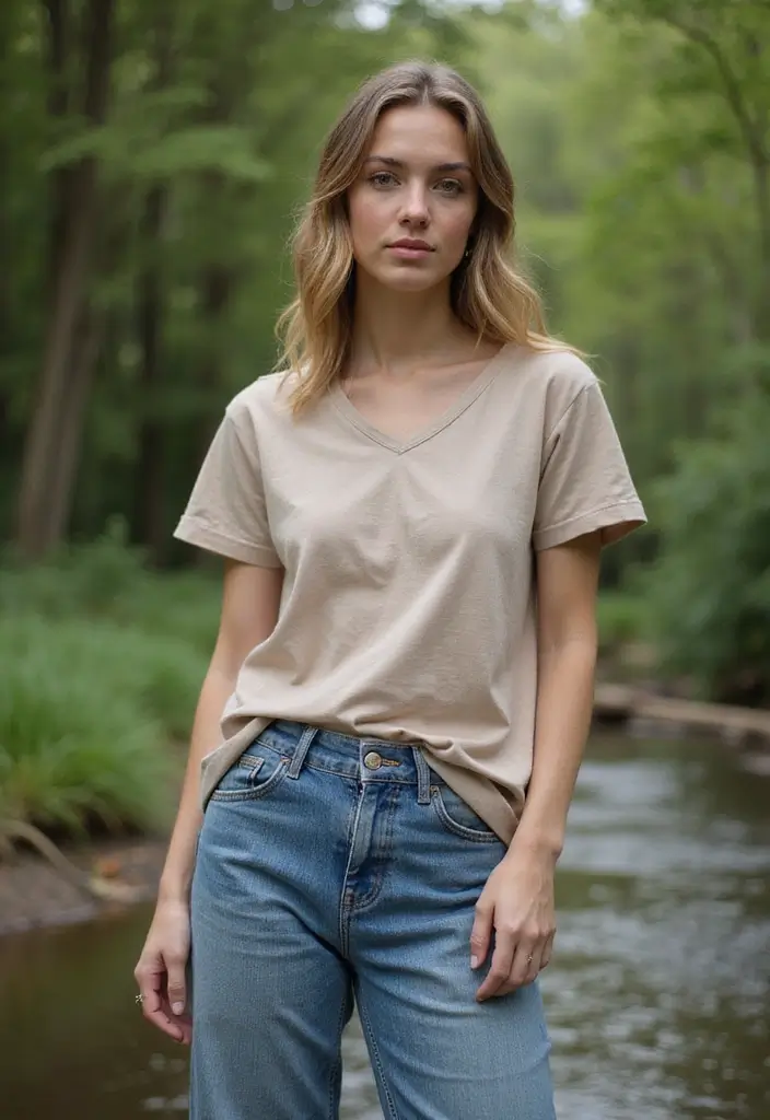 20 Casual Jeans for Seniors That Are Perfect for Any Day (You’ll Want #7!) - 15. Eco-Friendly Jeans