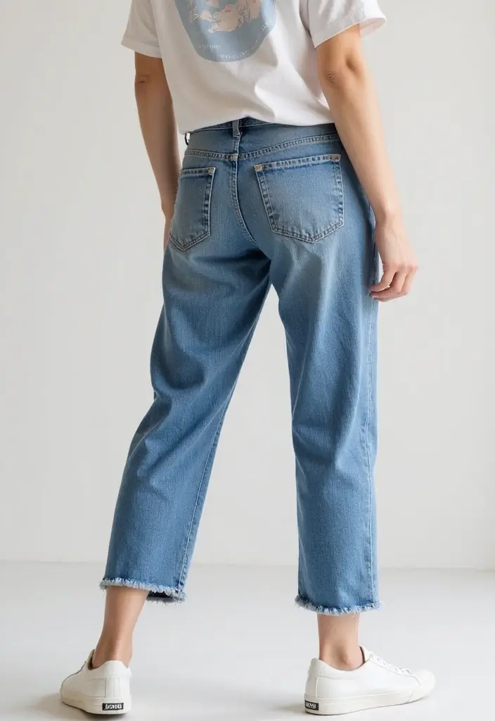 20 Casual Jeans for Seniors That Are Perfect for Any Day (You’ll Want #7!) - 7. Cropped Jeans