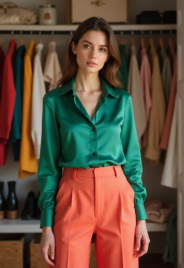 20 Clothing Hacks You Wish You Knew Sooner (Your Closet Will Thank You!) - 11. Organize Your Closet by Color