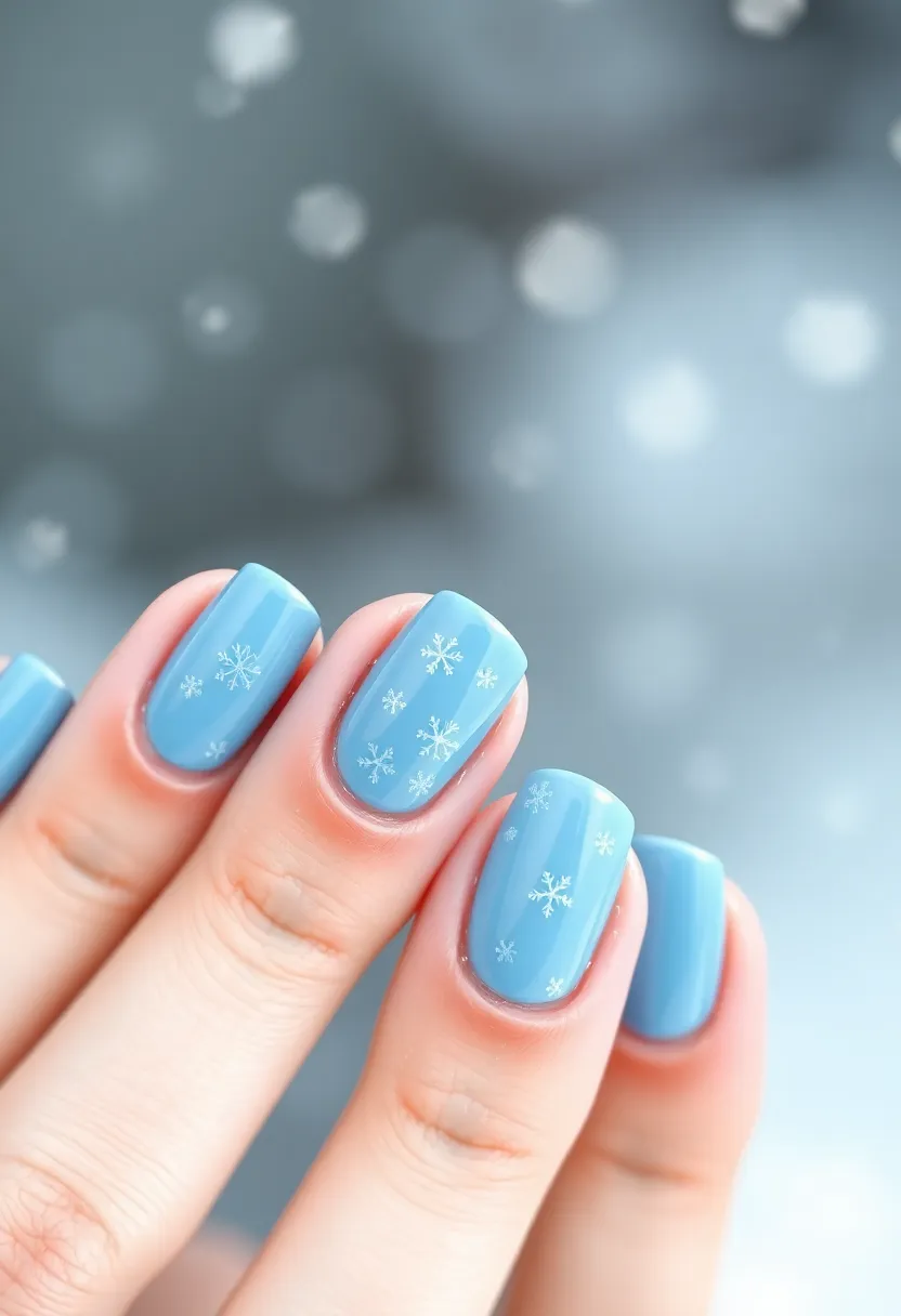 30 Nail Color Ideas That Are Perfect for Every Season (You’ll Love #22!) - 11. Icy Blue