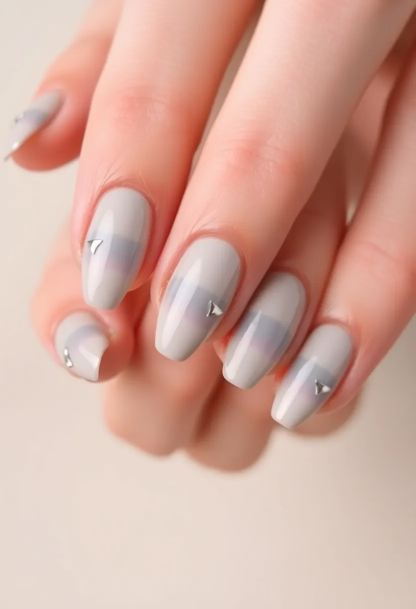 30 Nail Color Ideas That Are Perfect for Every Season (You’ll Love #22!) - 20. Soft Gray