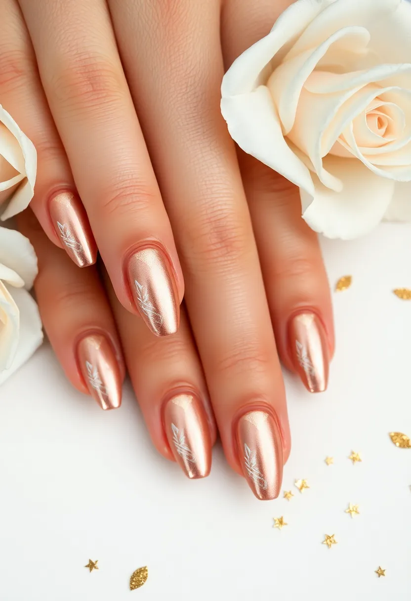 30 Nail Color Ideas That Are Perfect for Every Season (You’ll Love #22!) - 22. Radiant Rose Gold
