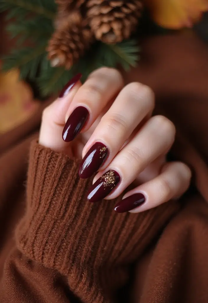 30 Nail Color Ideas That Are Perfect for Every Season (You’ll Love #22!) - 6. Deep Burgundy