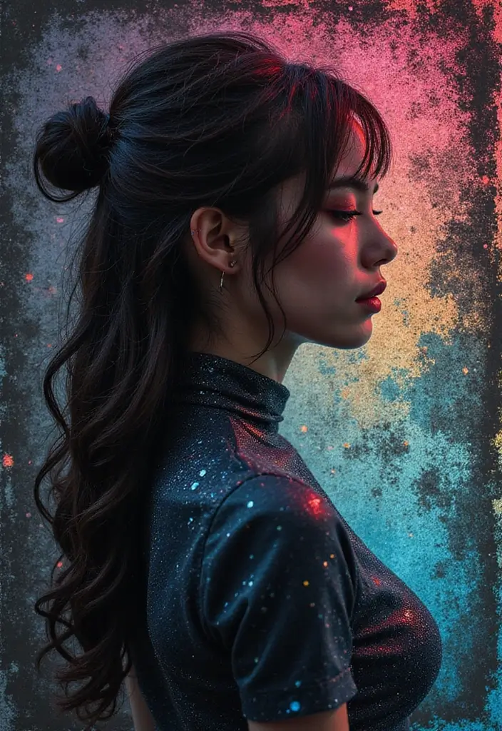 15 Jaw-Dropping Y2K PFP Ideas That’ll Make Your Feed Pop (You Won't Believe #7!) - 4. Grunge Meets Glam