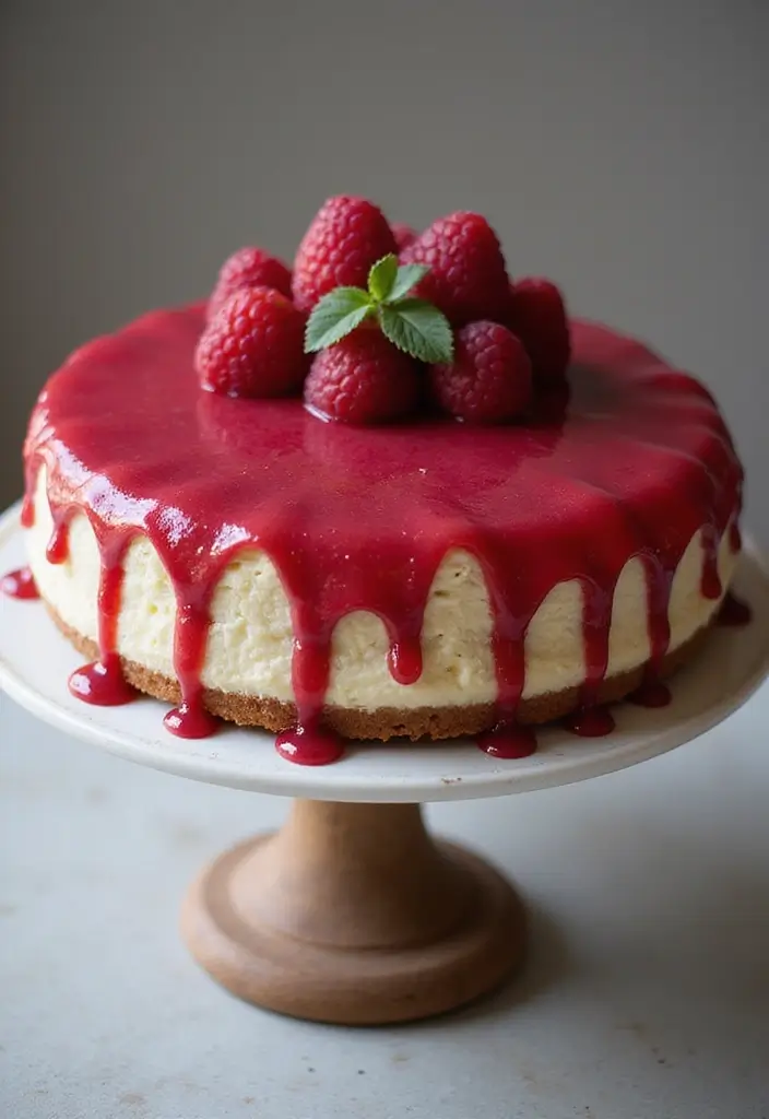 12 Rat Cake Creations That Will Steal the Show at Your Next Party! - 5. Raspberry Cheesecake Rat Cake