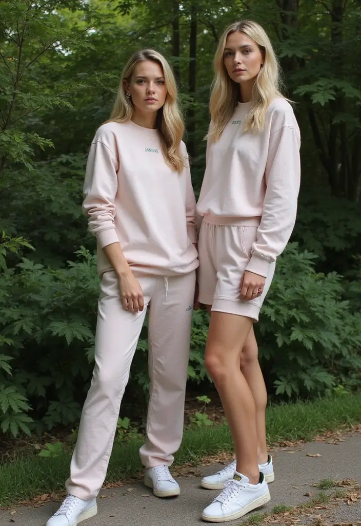 20 Trendy Casual Outfits for Couples That Will Turn Heads Everywhere You Go! - 2. Coordinated Athleisure