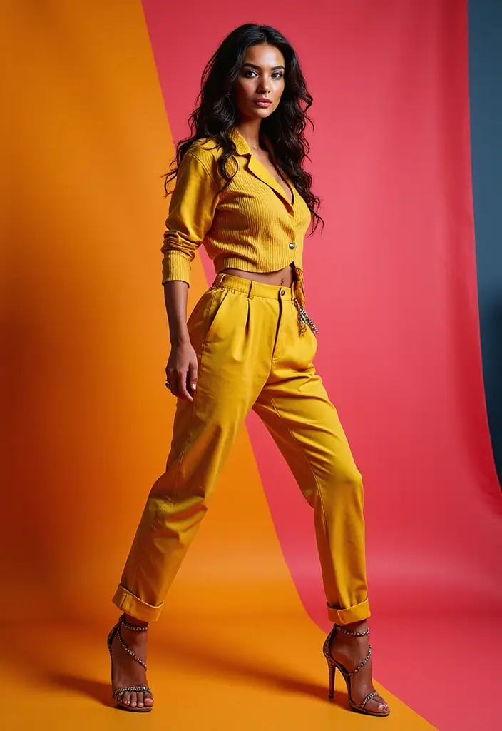 20 Trendy Casual Outfits for Couples That Will Turn Heads Everywhere You Go! - 20. Bold Statement Pieces